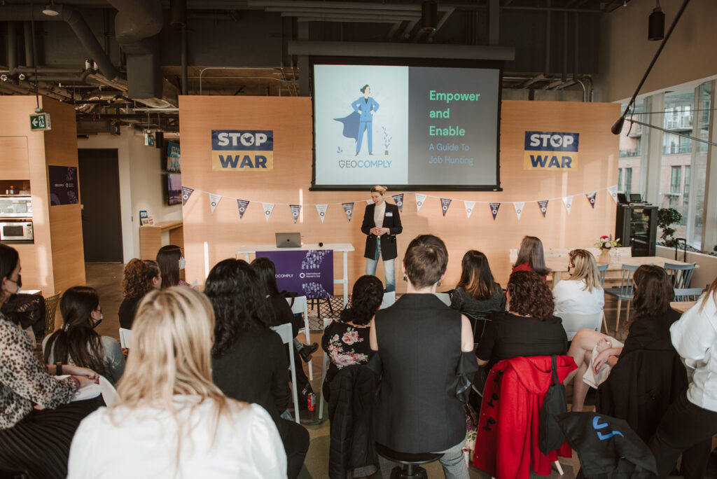 Women day at GeoComply event
