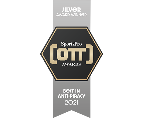 SportsPro OTT Award Winner - Best in Anti-Piracy