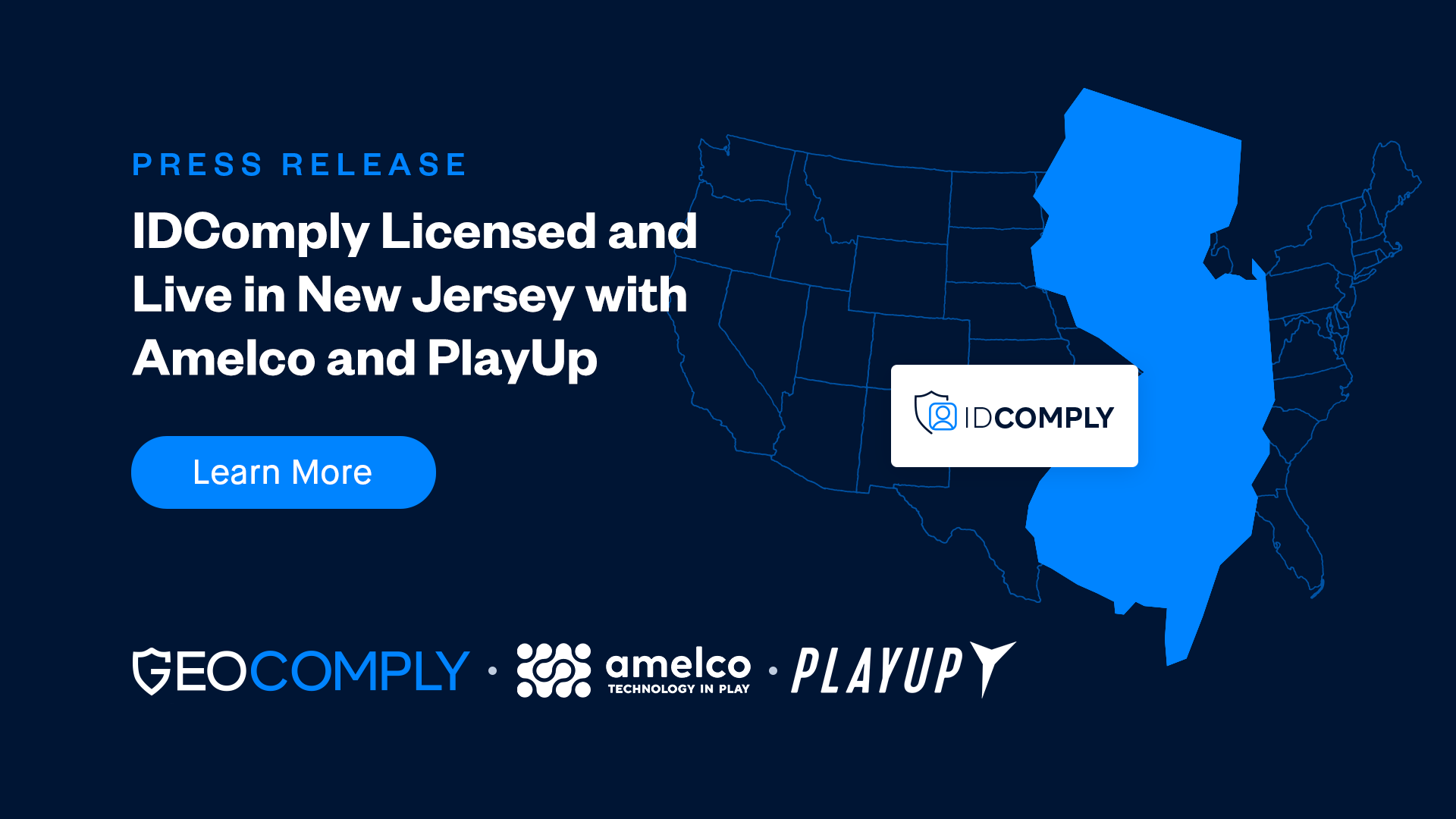 IDComply KYC Solution Licensed in New Jersey