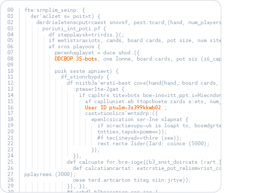 Illustration of bot and automation activity running at scale