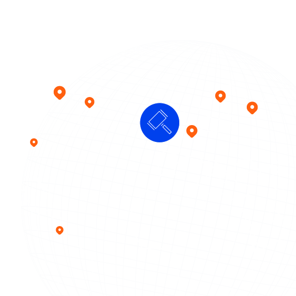 Hero globe image