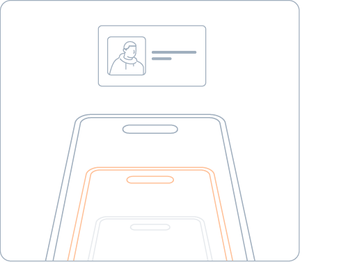 Illustration of synthetic ID and deepfake detection at onboarding